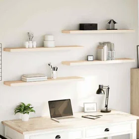 vidaXL Floating Shelves 110x23.5x4cm (4-pack)