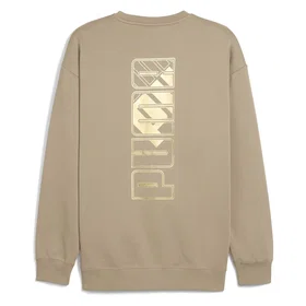 Puma Maximal Metallic Relaxed Fit Sweatshirt (Herr)