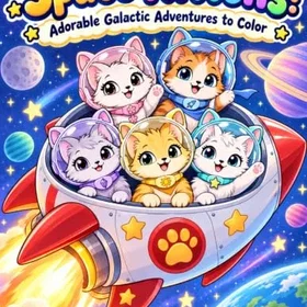 Coloring Book Cats in Space : A funny Adult for Cat and Kittens Lovers