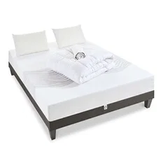 Olympe SENSITIVE Cadre de lit avec matelas & accessoires 140x200cm 3701030159047