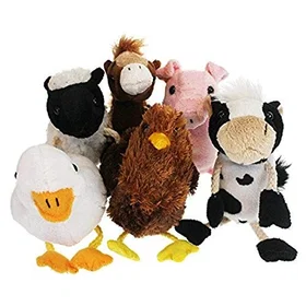 The Puppet Company Hånddukke Farm Animals 6 pcs