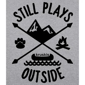 Kruskis Still Plays Outside Kortärmad T-shirt (Herr)