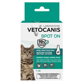 Vetocanis Spot-On Treatment Kissa 2x1.2ml