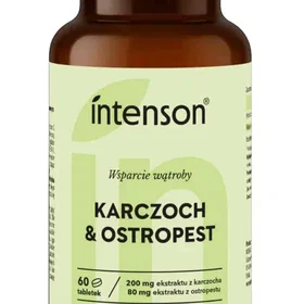 Intenson Thistle & Milk Thistle 60 Tablets