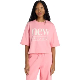 New Balance Reimagined Relaxed Fit Kortärmad T-shirt (Dam)