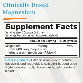 Doctor's Best Magnesium 340g Powder