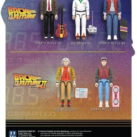 Super7 Back to the Future ReAction+ Dr. Emmett Brown
