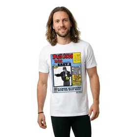 Mister Tee Eazy-e Rap Magazine Oversize Kortärmad T-shirt (Herr)