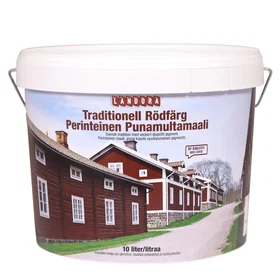 Landora Traditionell Färg Röd 10L