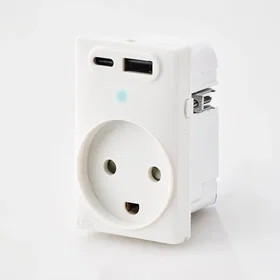 Fesh Curveline Væglade USB