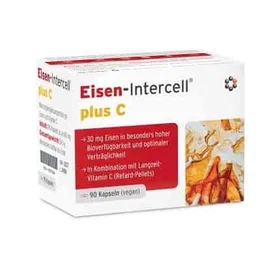 Eisen-Intercell Iron Plus Vitamin C 90 Capsules