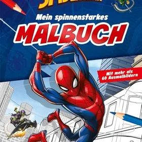 Nelson Verlag Spider-Man Färgläggningsbok för barn