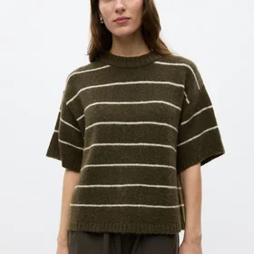 Envii Ennaples Strikkede Cardigan Olive Silver St. (Dame)