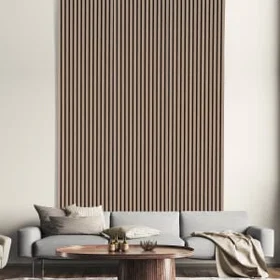 Fn Walnut Veneer Wood Panel 19x573x2400mm Natural Acoustic Panel