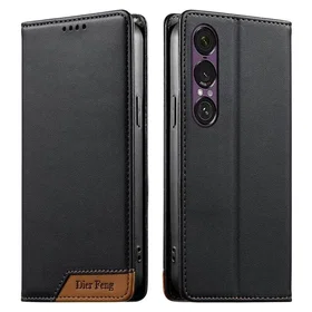 DIERFENG Plånboksfodral för Sony Xperia 1 VII
