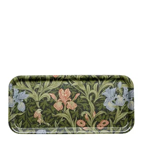 William Morris Iris Suorakulmainen tarjotin 32x15cm 3