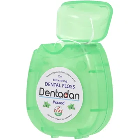 Dentadan Extra Strong Waxed Tandtråd 50m