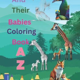 Coloring Book A-Z Animals and Their Babies