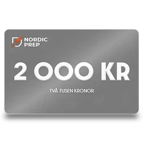 Nordic Prep Presentkort 2000 kr