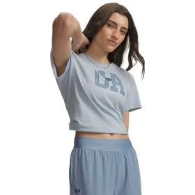 Under Armour Icon Fleece Graphic Kortärmad T-shirt (Dam)