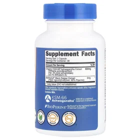 Nutricost Ashwagandha Root Extract 600mg 30 Capsules