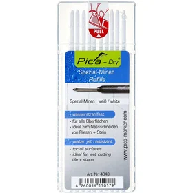 Pica Dry Marker Refill Valkoinen 10kpl.