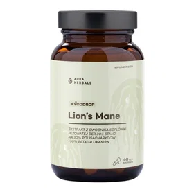 Aura Herbals Mycodrop Lion's Mane 60 Gélules