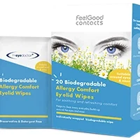 The Eye Doctor Hay Fever Relief Eyelid Wipes 20-pack