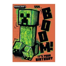 Danilo Promotions LTD Carte d'anniversaire Minecraft