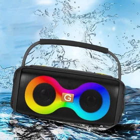 Heysong Aqua RGB Lights Waterproof Speaker
