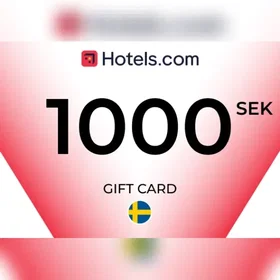Hotels.com Presentkort 1000 SEK