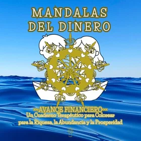 Mandalas Del Dinero Färgläggningsbok för Rikedom