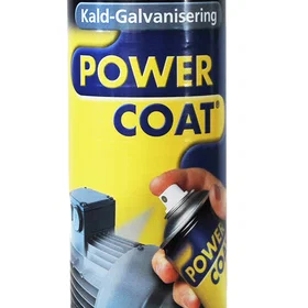 J.S Power Coat Kaldgalvanisering Spray Grå 500 ML