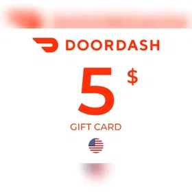 DoorDash Gavekort 5 USD