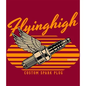 Kruskis Fliyinghigh Kortärmad T-shirt (Herr)