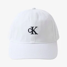 Calvin Klein Monogram Embroidery Baseball Cap
