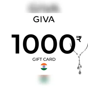 Giva Gold Jewellery Gift Card 1000 INR