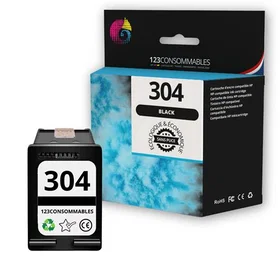 123CONSOMMABLES 304 (Noir) Multipack