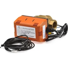 NBE Motorized Brass 3-Way Valve 3/4"