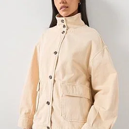 Mango Denim Parka (Dame)