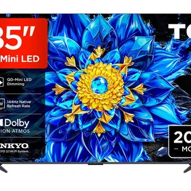 TCL P8L 85" 4K Ultra HD QD-Mini LED HDR Google TV (2026) - 85P8L-UK