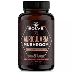 Solve Auricularia Mushroom 10:1 60 Powder