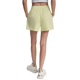 DKNY Smocked High Waist Shorts (Women's)