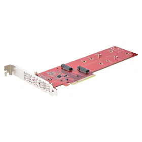StarTech Adapter Card Dual M.2 PCIe SSD (PCIe x8 / x16 til Dobbelt NVMe eller AH