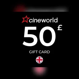 Cineworld Gavekort 50 GBP