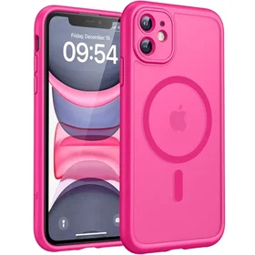 Tocol Ultra Thin Silicone Case with Glass Screen Protector for iPhone 11