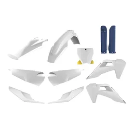 Polisport Off Road Kit de Plastique Blanc Taille Unique