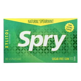 Spry Natural Spearmint 10pcs 20-pack