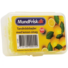 MundFrisk Lemon Flosser 50pcs