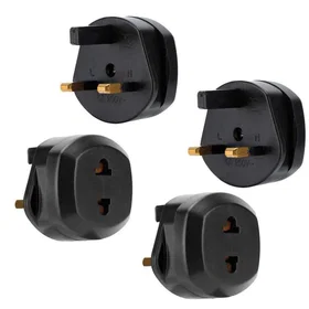 Intirilife 4x Adaptateur de prise UK vers US